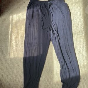 Aerie dark blue joggers